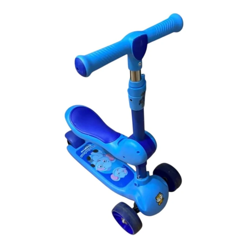 Детский самокат smr831, синий