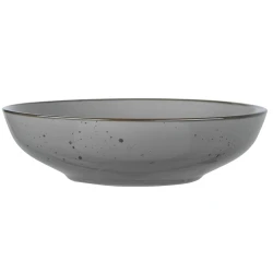 Тарелка глубокая Ardesto Bagheria AR2920GREY, керамика, серая, 20 см