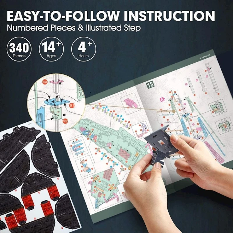 Блочный конструктор Queen Annes Revenge L522h, 340 элементов Блочный конструктор Queen Annes Revenge L522h, 340 элементов