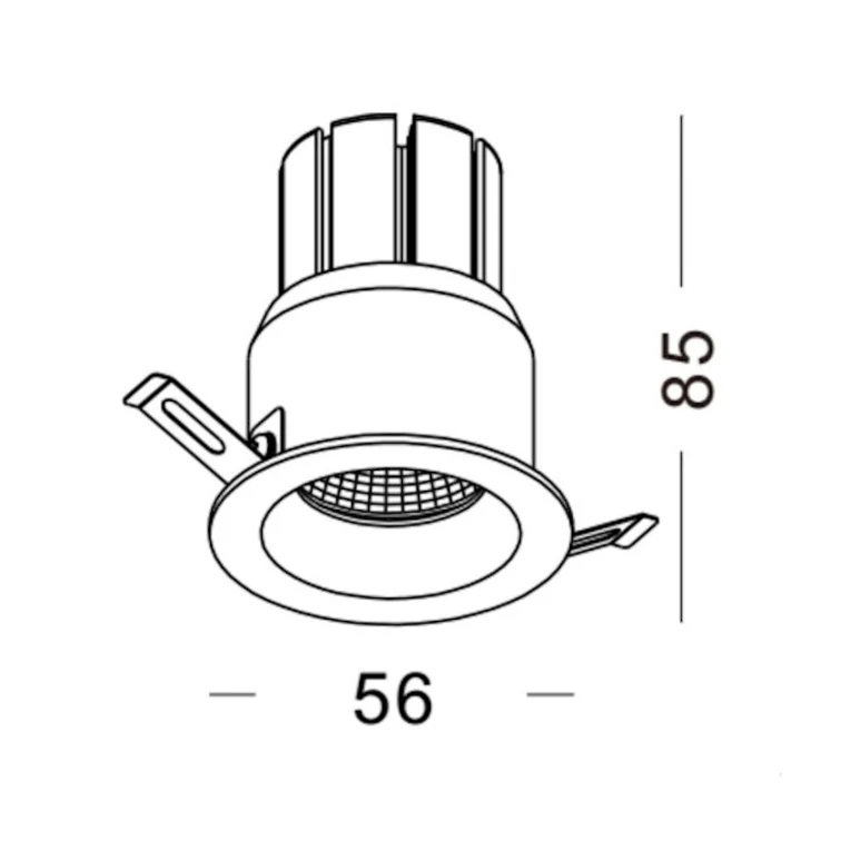 Спот Lustore LSS992 BK, черный Спот Lustore LSS992 BK, черный