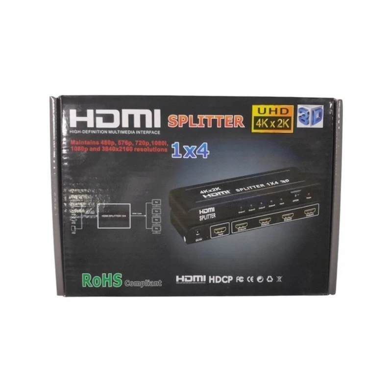 Сплиттер MT-VIKI HDMI Spliter 4 Port 4K