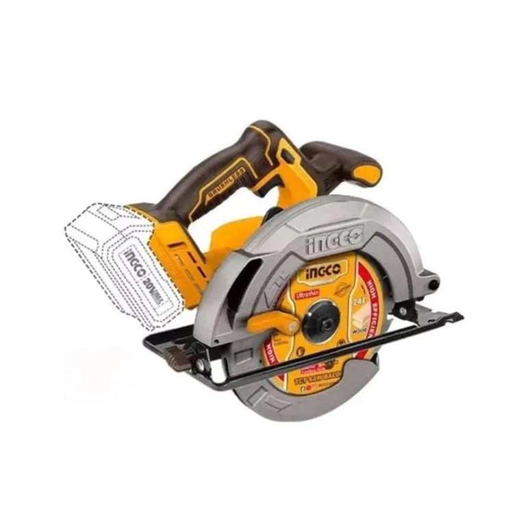 Циркулярная пила по дереву Ingco CSLI18511, 185 мм, 20V Циркулярная пила по дереву Ingco CSLI18511, 185 мм, 20V