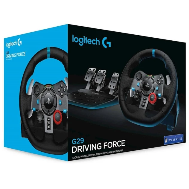Игровой руль Logitech Driving Force G29 Racing Wheel. Игровой руль Logitech Driving Force G29 Racing Wheel.