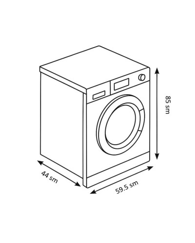 Paltaryuyan maşın Toshiba TW-BL70A2UZ(SS)