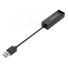 Şəbəkə kartı Orico USB3.0 to Gigabit Ethernet Adapter (ORICO-UTJ-U3-BK-BP)