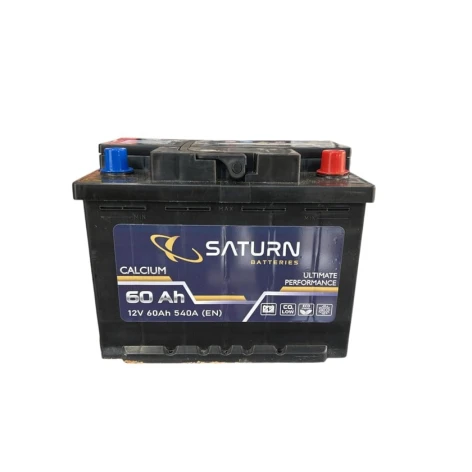 Автомобильный аккумулятор SATURN 60Ah 540A R+ Автомобильный аккумулятор SATURN 60Ah 540A R+