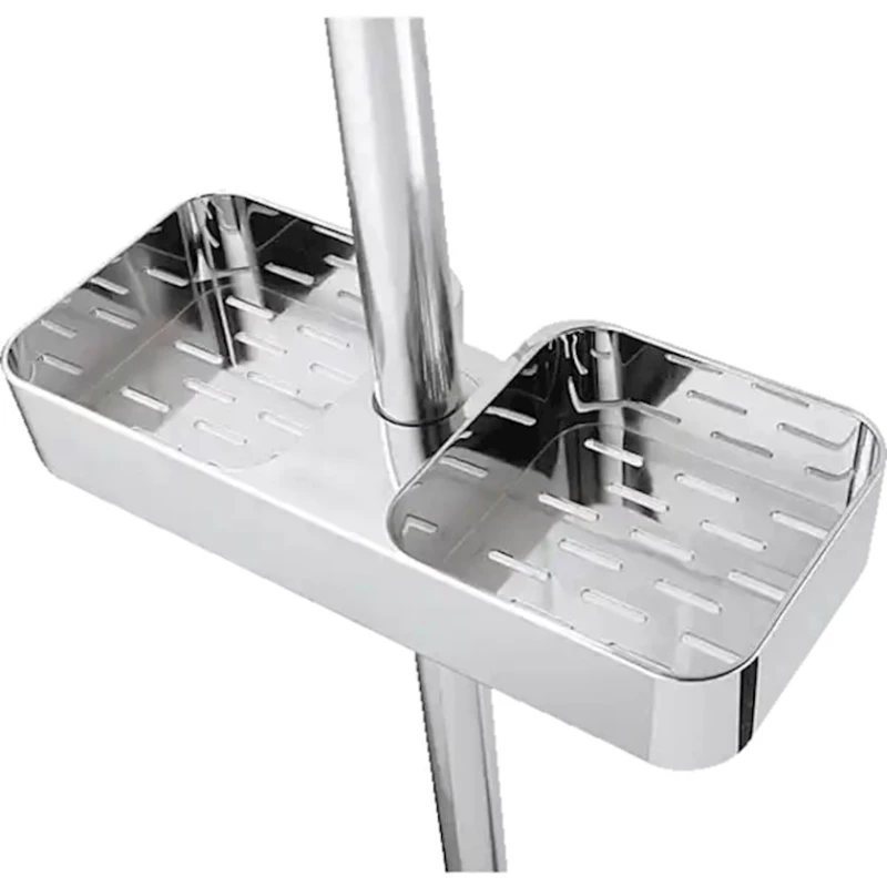 Полка на штангу Ideenwelt одноярусная, Серебристый Полка на штангу Ideenwelt одноярусная, Серебристый