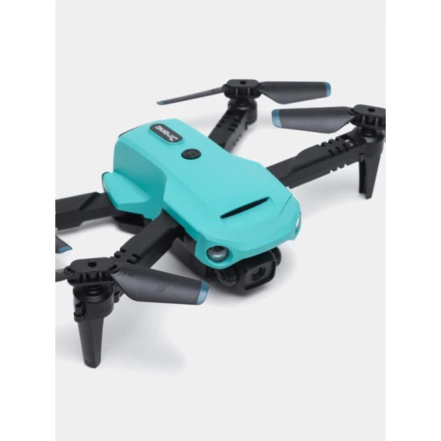 Квадрокоптер игрушечный, голубой/черный