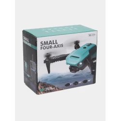 Квадрокоптер игрушечный, голубой/черный Квадрокоптер игрушечный, голубой/черный