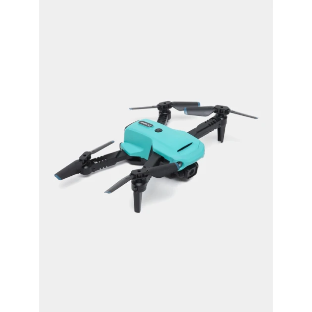 Квадрокоптер игрушечный, голубой/черный