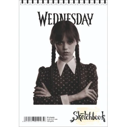 Bloknot Sketchbook W27 Wednesday A5, 30 vərəq, ağ