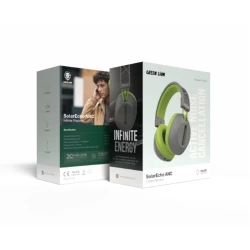 Беспроводные наушники Green Lion Echo SolarEcho ANC GNSLREANCGYGN
