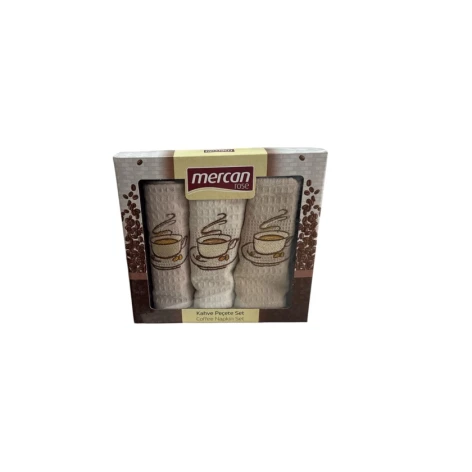 Набор кухонных полотенец Mercan 2110000003861, хлопок, 40x60 см, 3 шт Набор кухонных полотенец Mercan 2110000003861, хлопок, 40x60 см, 3 шт