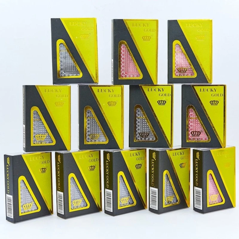 Игральные карты Lucky Gold пластик, 54 карты Игральные карты Lucky Gold пластик, 54 карты