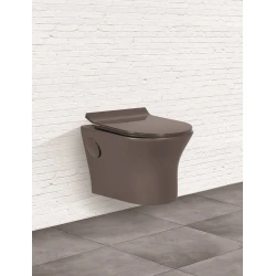 Унитаз 6370, керамика, коричневый Унитаз 6370, керамика, коричневый