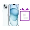 Смартфон Apple iPhone 15 6GB/128GB Blue + Transparent Silicone case + Apple 20w charger + Screen Protector Смартфон Apple iPhone 15 6GB/128GB Blue + Transparent Silicone case + Apple 20w charger + Screen Protector