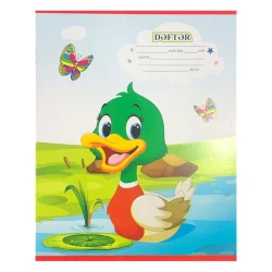 Тетрадь 12 листов, в клетку, 10 шт, товар в ассортименте