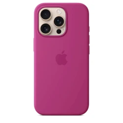 Чехол Apple Silicone Case with MagSafe для iPhone 16 Pro Fuchsia (Официальная гарантия)