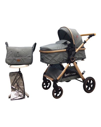 Uşaq arabası Belecoo TB-05163G Gray