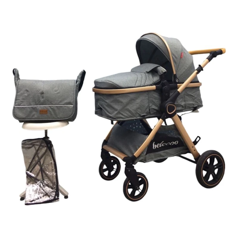 Детская коляска Belecoo TB-05163G Gray