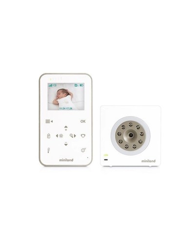 Videodayə Miniland 89235 Digimonitor 2.4'' Gold, ağ