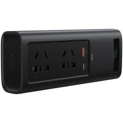 Автоинвертор Baseus In-Car Inverter 150W (220V CN/EU) Черный (CRNBQ-A01) Автоинвертор Baseus In-Car Inverter 150W (220V CN/EU) Черный (CRNBQ-A01)