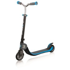 Qatlanan Samokat Globber Foldable Flow 125, yeniyetmələr üçün, maksimal çəki 50kq, qara-göy