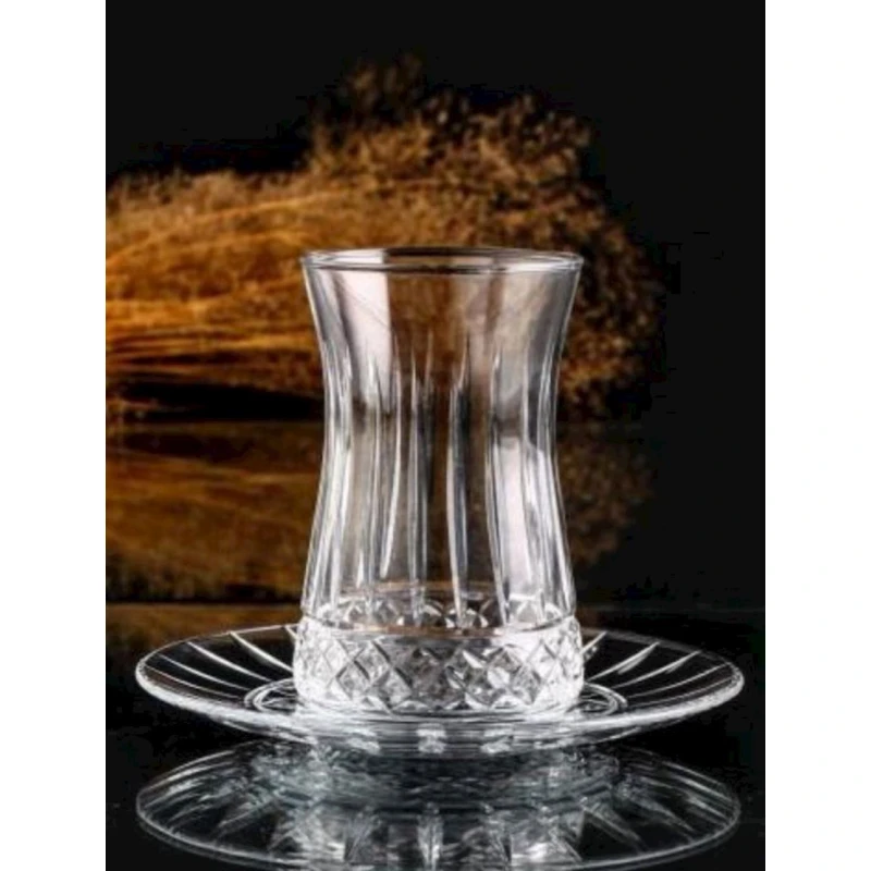 Набор чайный Pasabahce Elysia 950054, прозрачный, 12 предметов