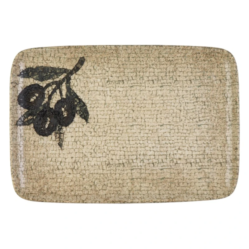 Блюдо ID-Fine Wise, фарфор, коричневое, 37 см Блюдо ID-Fine Wise, фарфор, коричневое, 37 см