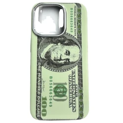 Çexol iPhone 15 pro, iPhone 15 pro max üçün, dollar şəkilli