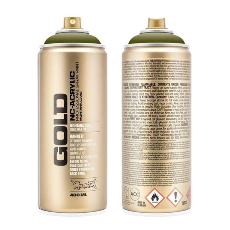 Aerozol boya Montana Gold G1150 Reed, 400 ml
