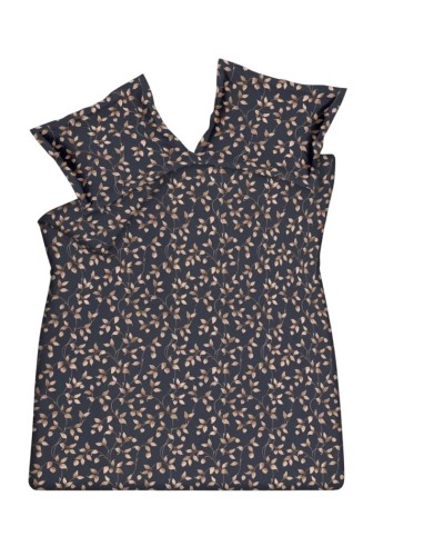 Yataq dəsti Vandyck Serena Blue, pambıq, rəngbərəng, avro, yorğan üzü 200x200/220 sm, 2 əd yastıq üzü 60x70 sm