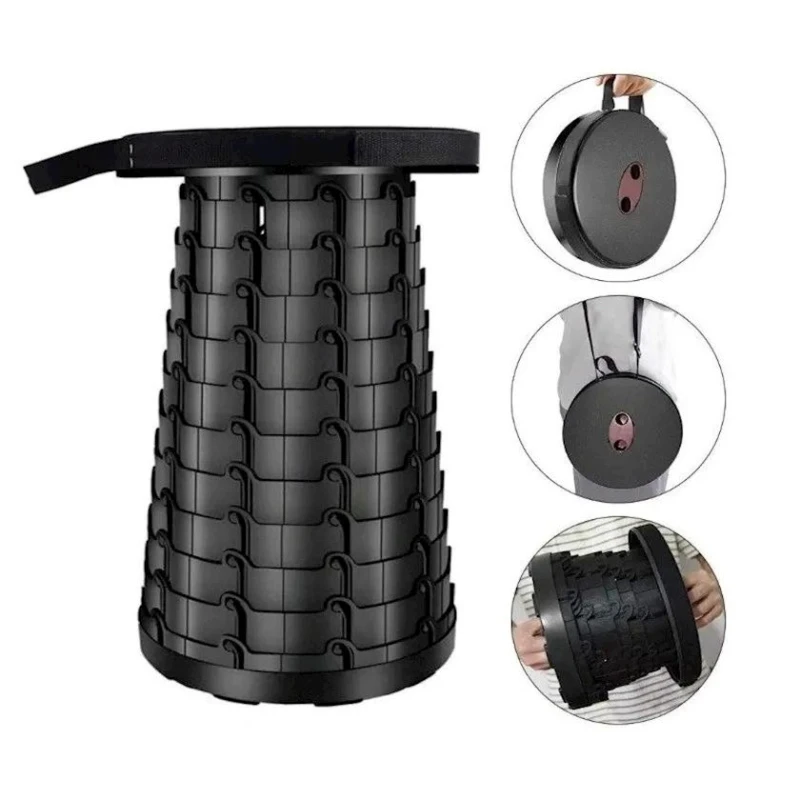 Табурет 45x25 см, черный