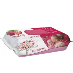 Детские влажные салфетки Sleepy Strawberry 120 шт