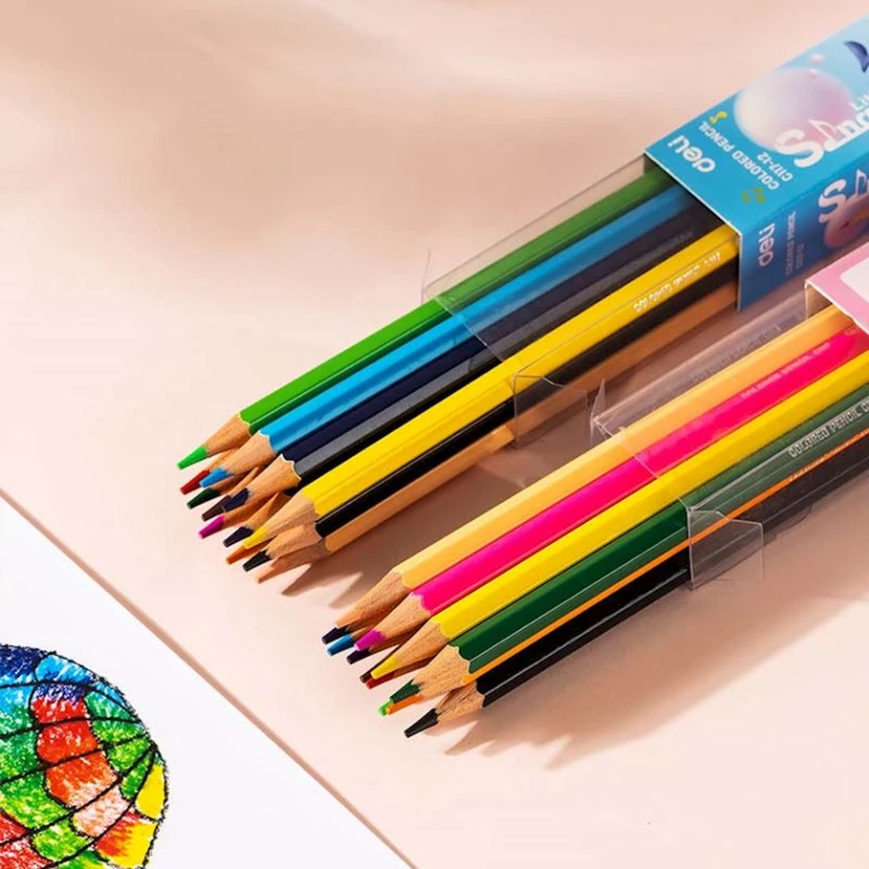 Набор карандашей Deli Little Singer C117-12, 12 шт Набор карандашей Deli Little Singer C117-12, 12 шт