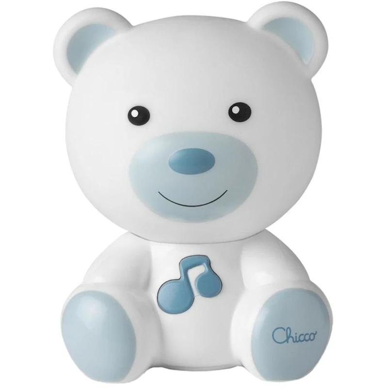 Детский ночник Chicco Dreamlight, голубой, 10.5x14x9 см