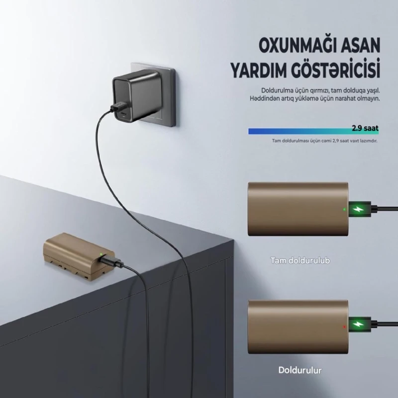 Аккумулятор для видеокамеры Neewer NW-NP-F550 Аккумулятор для видеокамеры Neewer NW-NP-F550