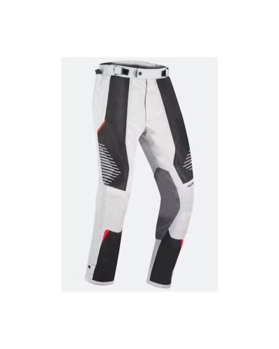 Motosikl şalvarı Bering BTP801 Grey/Black/Red, ölçü M