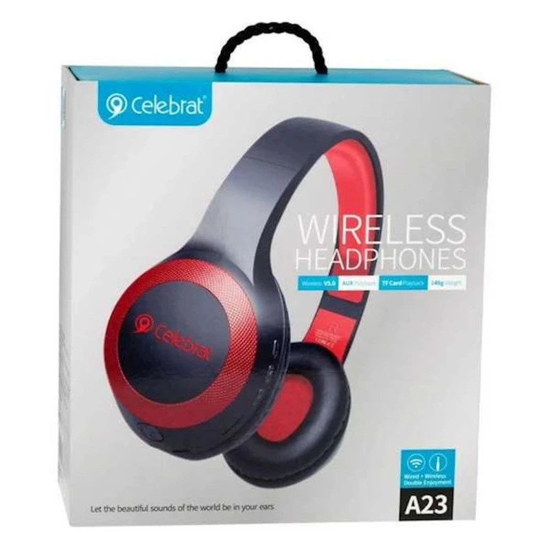 Simsiz qulaqlıq Celebrat A23 Red Simsiz qulaqlıq Celebrat A23 Red