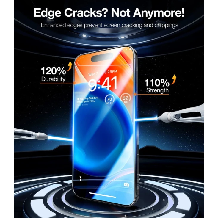 Защитное стекло Torras GlassGo для Apple iPhone 15 Pro Защитное стекло Torras GlassGo для Apple iPhone 15 Pro