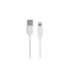 Kabel USB 2E 2.0 Lightning Single Molding Type 1m White
