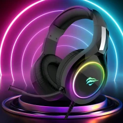 Гарнитура Havit GameNote H2232D Black/RGB HVGMH-H2232D-BK