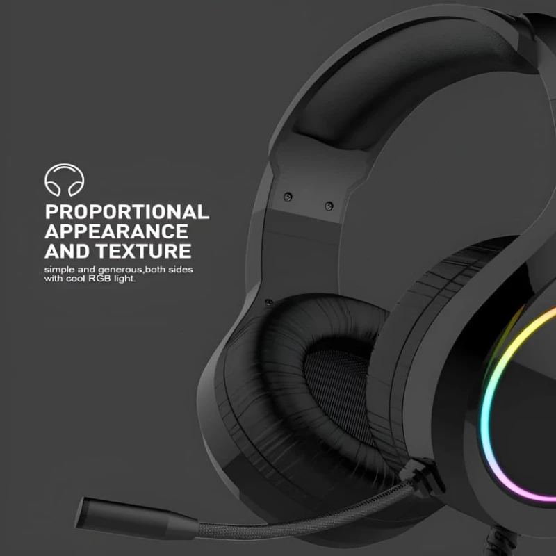 Гарнитура Havit GameNote H2232D Black/RGB HVGMH-H2232D-BK Гарнитура Havit GameNote H2232D Black/RGB HVGMH-H2232D-BK