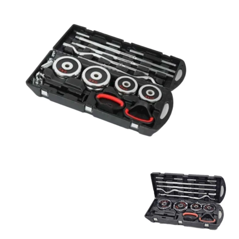 Набор гантелей, штанги и гири 655334433, 55 кг