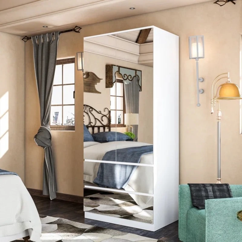 Шкаф Art Mebel Art-60-14, ЛДСП, белый, 50х60х210 см Шкаф Art Mebel Art-60-14, ЛДСП, белый, 50х60х210 см