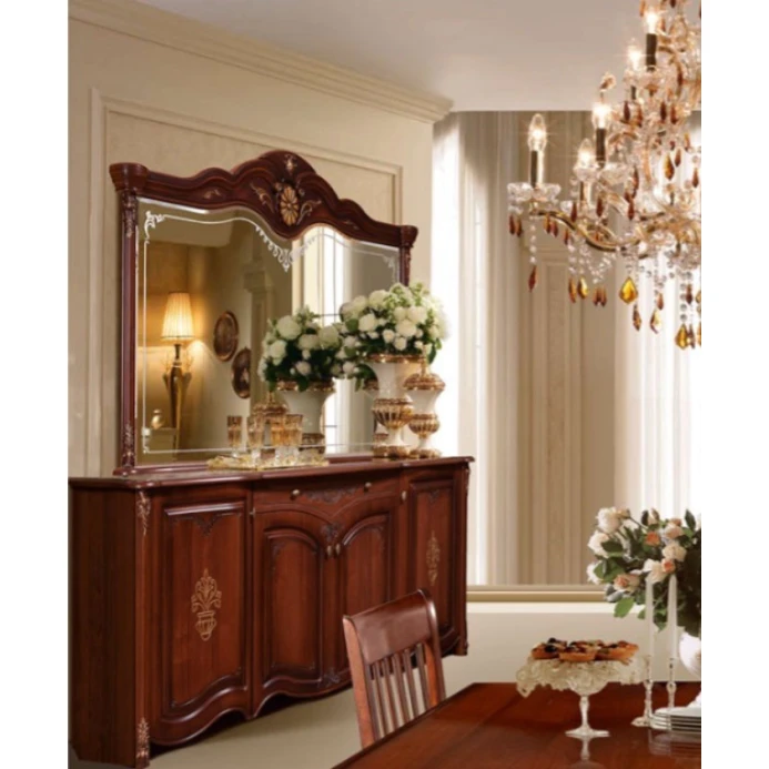 Комод с зеркалом Forest Deko Group Qod-13 Djuliya, коричневый Комод с зеркалом Forest Deko Group Qod-13 Djuliya, коричневый