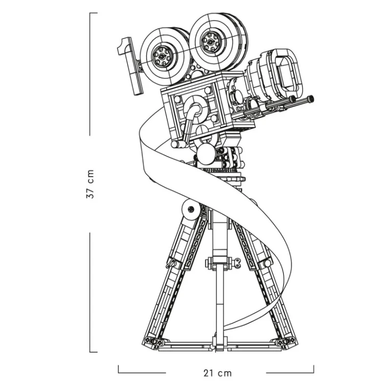 Конструктор LEGO Walt Disney Tribute Camera 43230, 811 деталей, от 18 лет