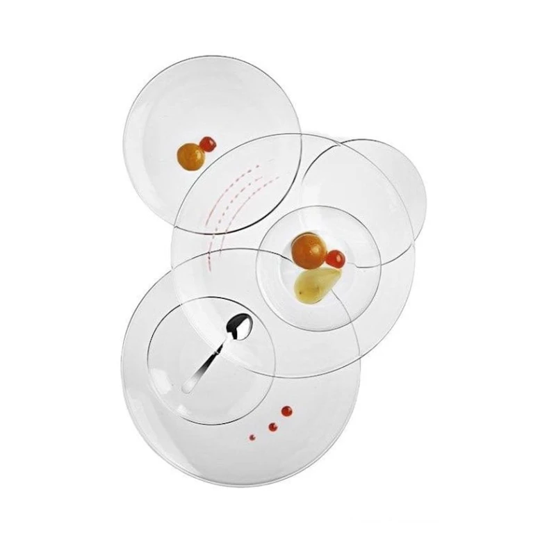 Набор салатниц Vidivi, круг, 6 шт, 13.5 см, стекло, прозрачный