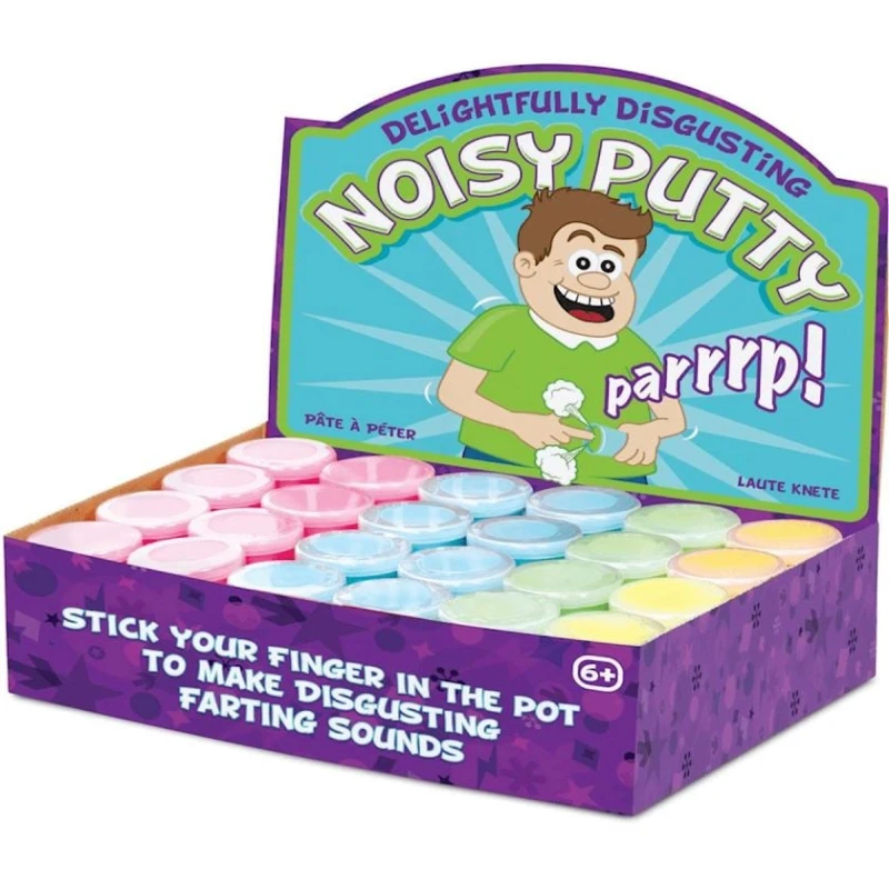 Слайм One for Fun Noisy Putty, 6+ лет, 1 шт, товар в ассортименте