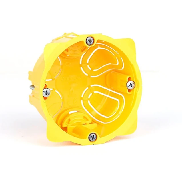 Настенная коробка Legrand 80051, желтый